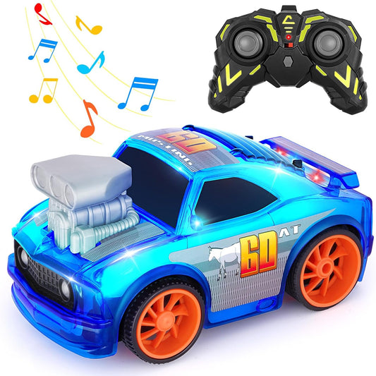 SGILE Remote Control Race Car with Lights & Music