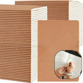 A5 Lined Kraft Notebook 100 Pack - Portable 68-Page Journals