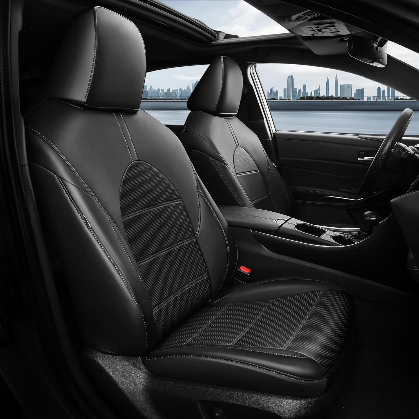 Custom Fit Toyota Camry Seat Covers - Waterproof Luxury Leather