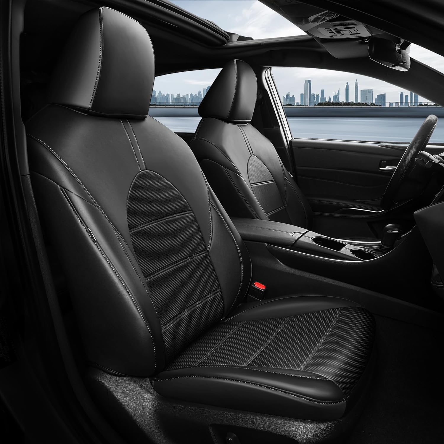 Custom Fit Toyota Camry Seat Covers - Waterproof Luxury Leather