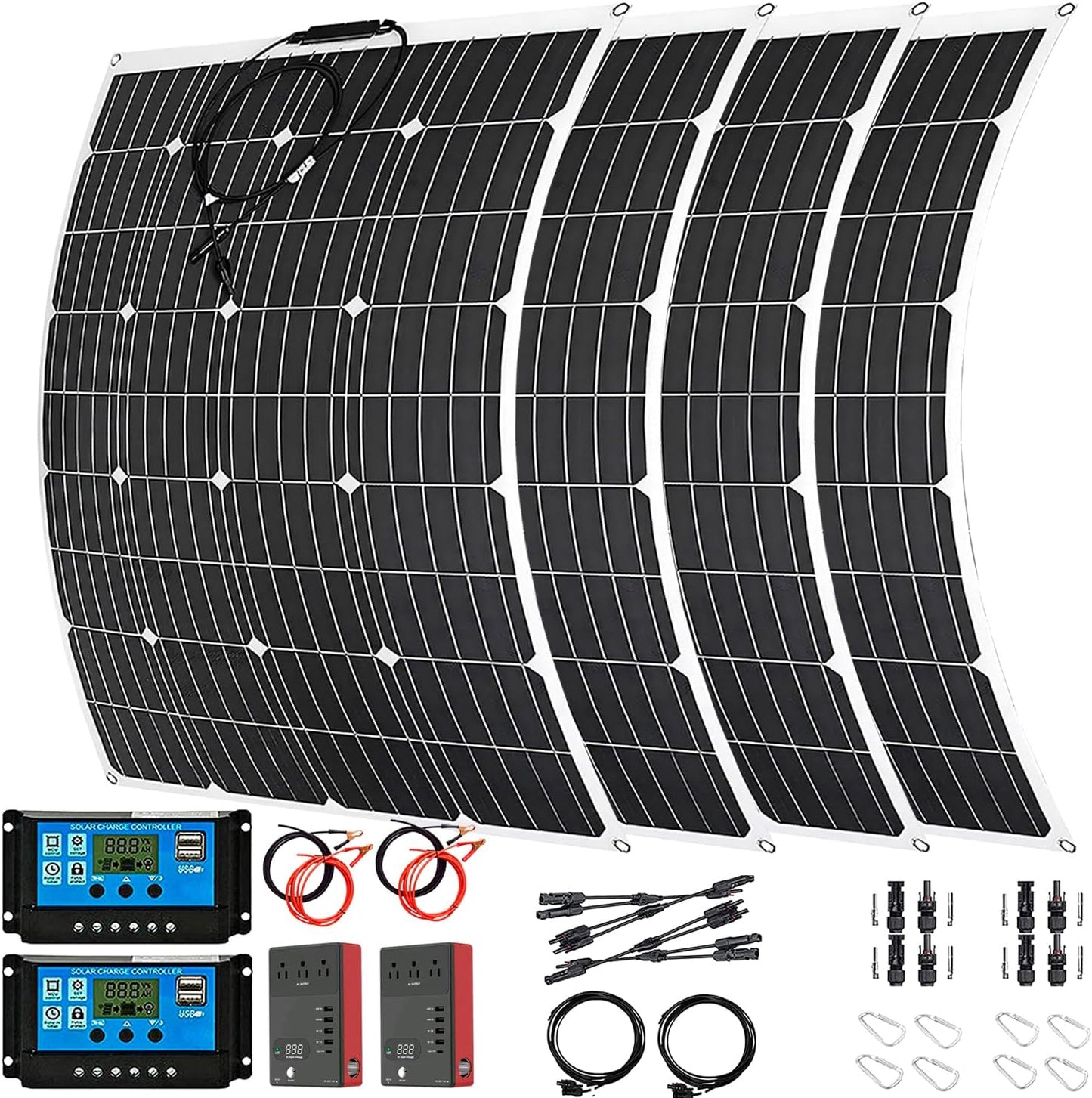 2400 Watt Solar Panel Kit for Efficient Battery Charging