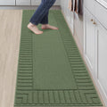 Kitchen Rugs Non Slip Runner 24x71 - Absorbent Machine Washable