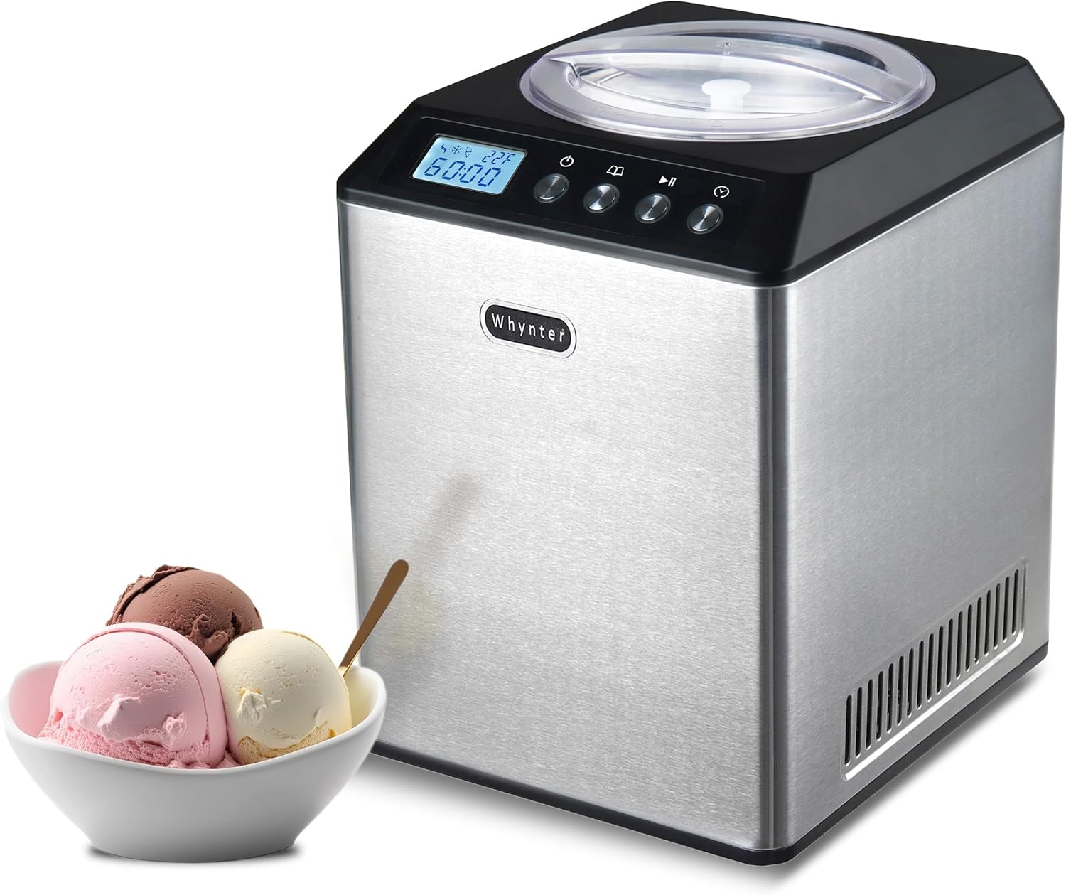 Whynter Automatic Ice Cream Maker | Compressor Design