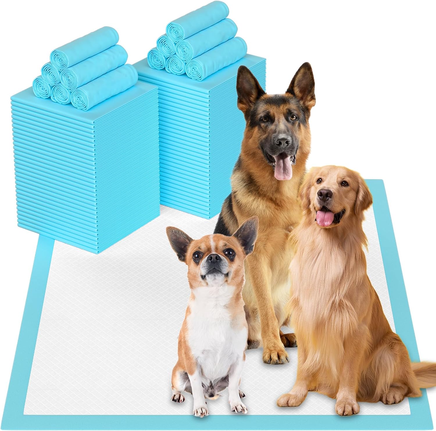 Puppy Pee Pads for Dogs - Extra Large Leak-Proof Training Pads