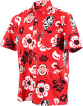 Wes and Willy NCAA Men's Floral Button Down Shirt for Game Days