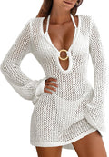 Women Beach Crochet Cover Ups for Stylish Summer Swimwear