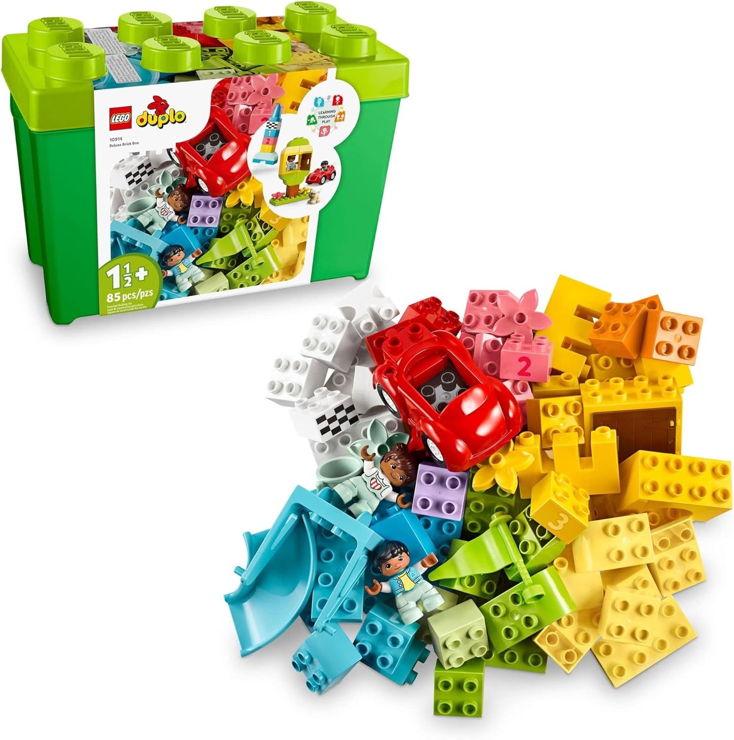 LEGO DUPLO Classic Deluxe Brick Box 10914 for Creative Play