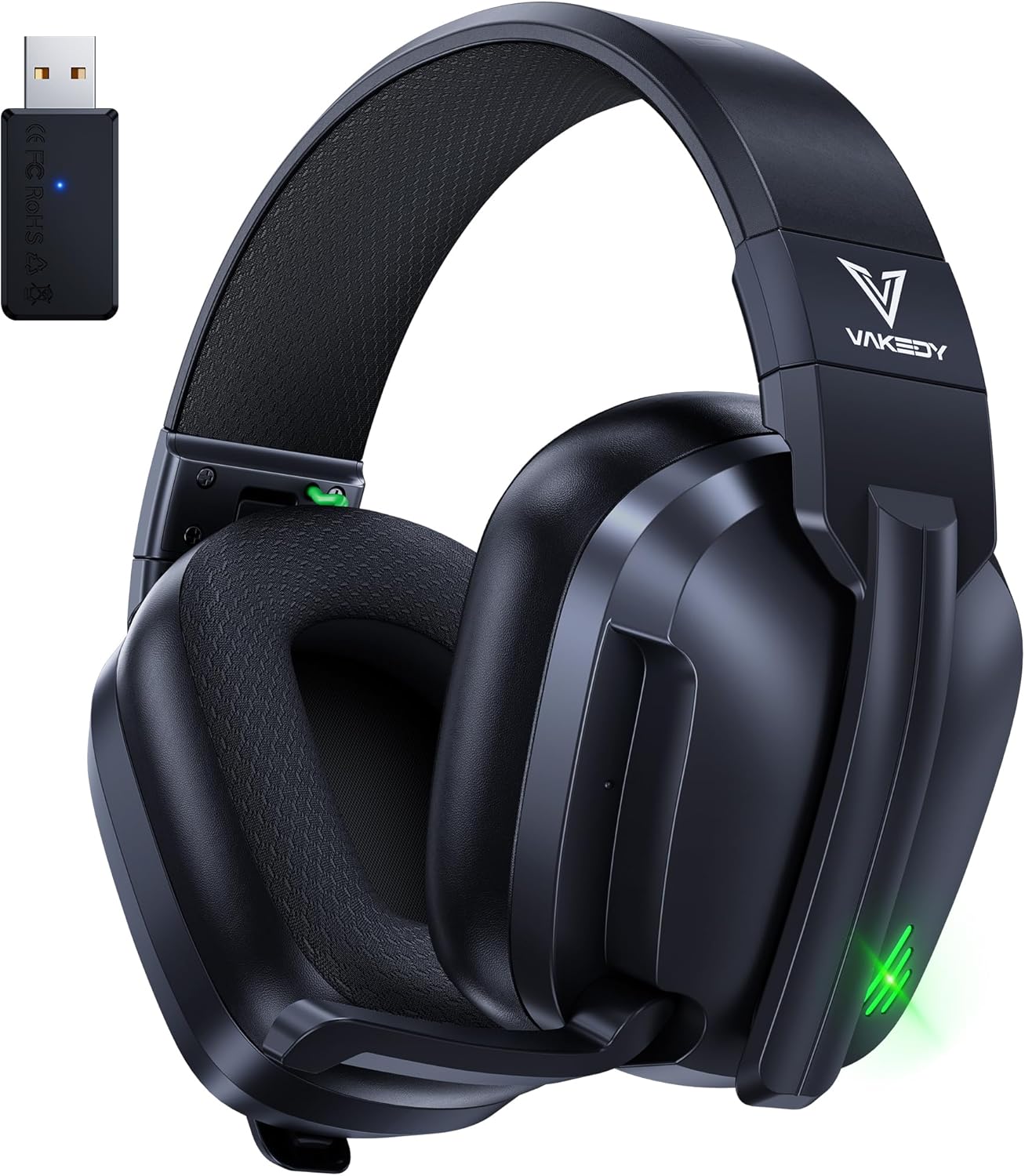 HW11 Wireless Gaming Headset for PS5, PS4, Switch, Mac