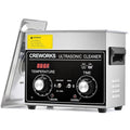 CREWORKS 3L Ultrasonic Cleaner with Heater and Degas - Thorough Home