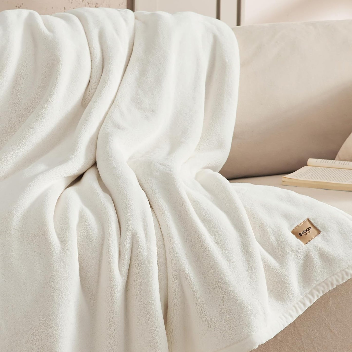Bedsure Fleece King Size Blanket - Cozy, Soft & Thick Comfort