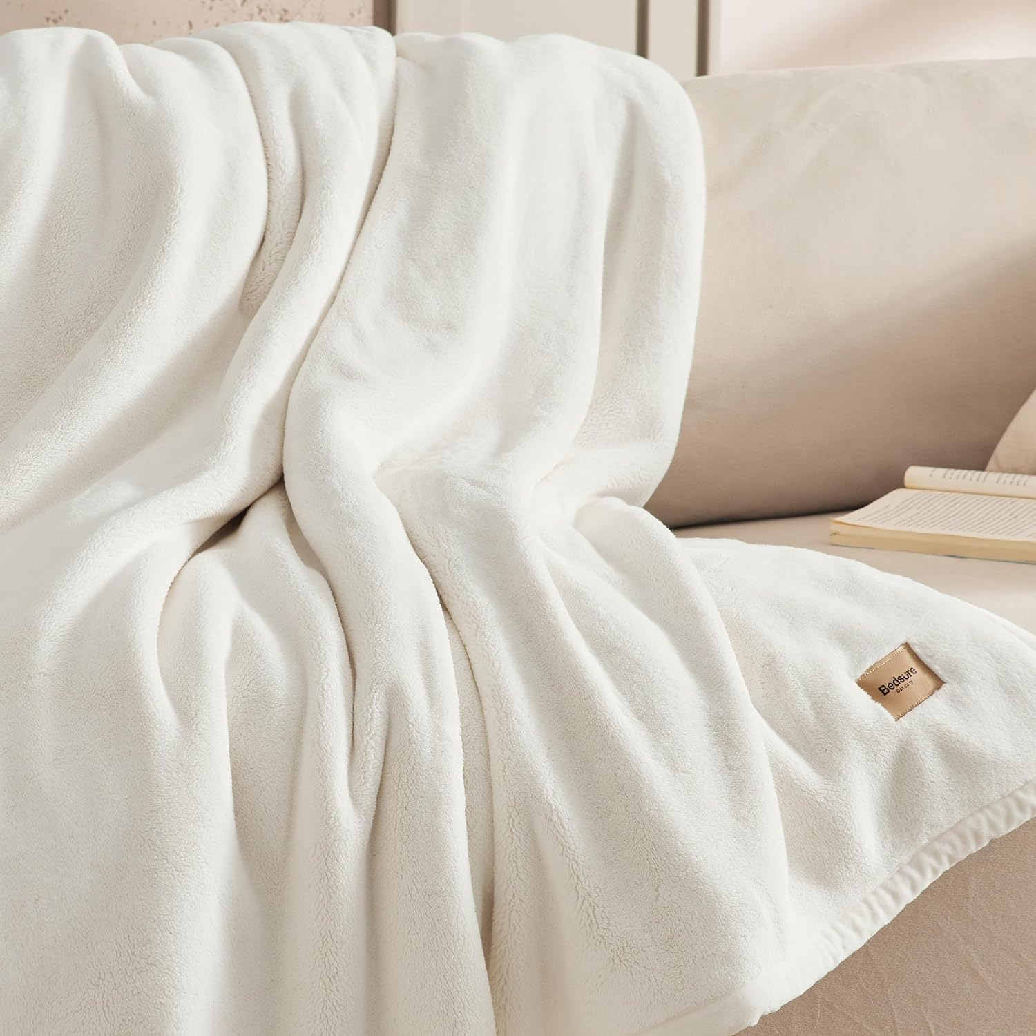 Bedsure Fleece King Size Blanket - Cozy, Soft & Thick Comfort