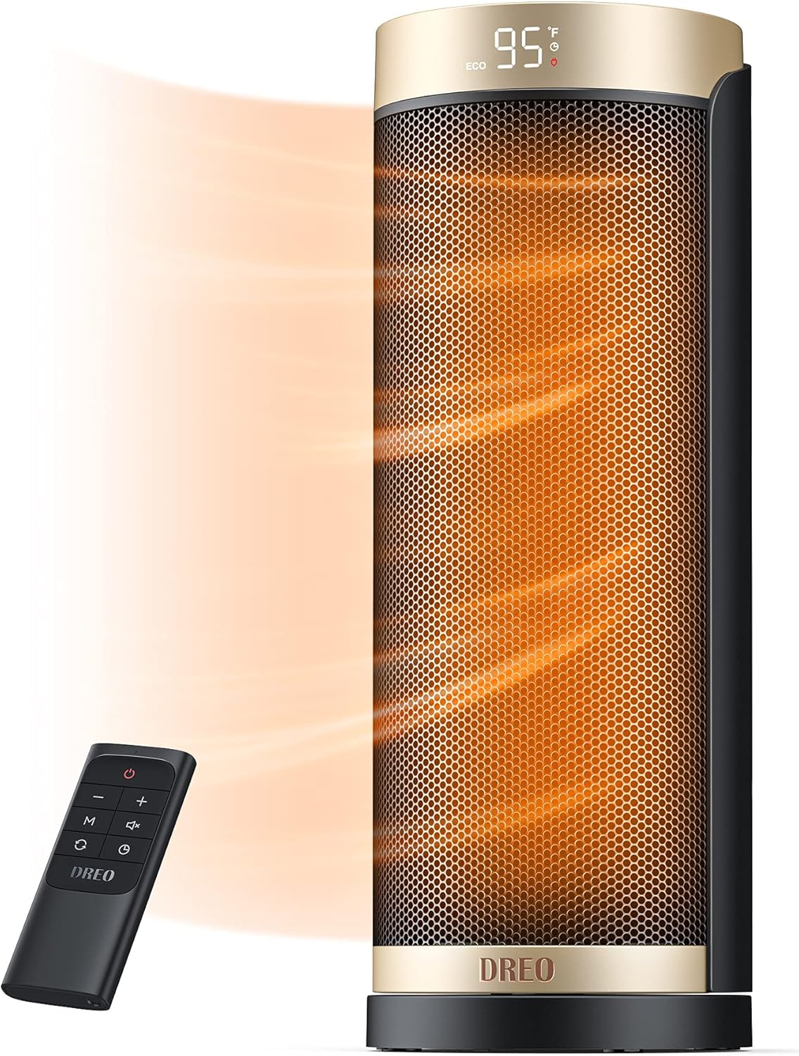 Dreo Space Heater 1500W Electric Heater with Remote and Timer