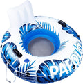 Inflatable River Tube Float 54in - Heavy Duty Mesh Bottom for Adults