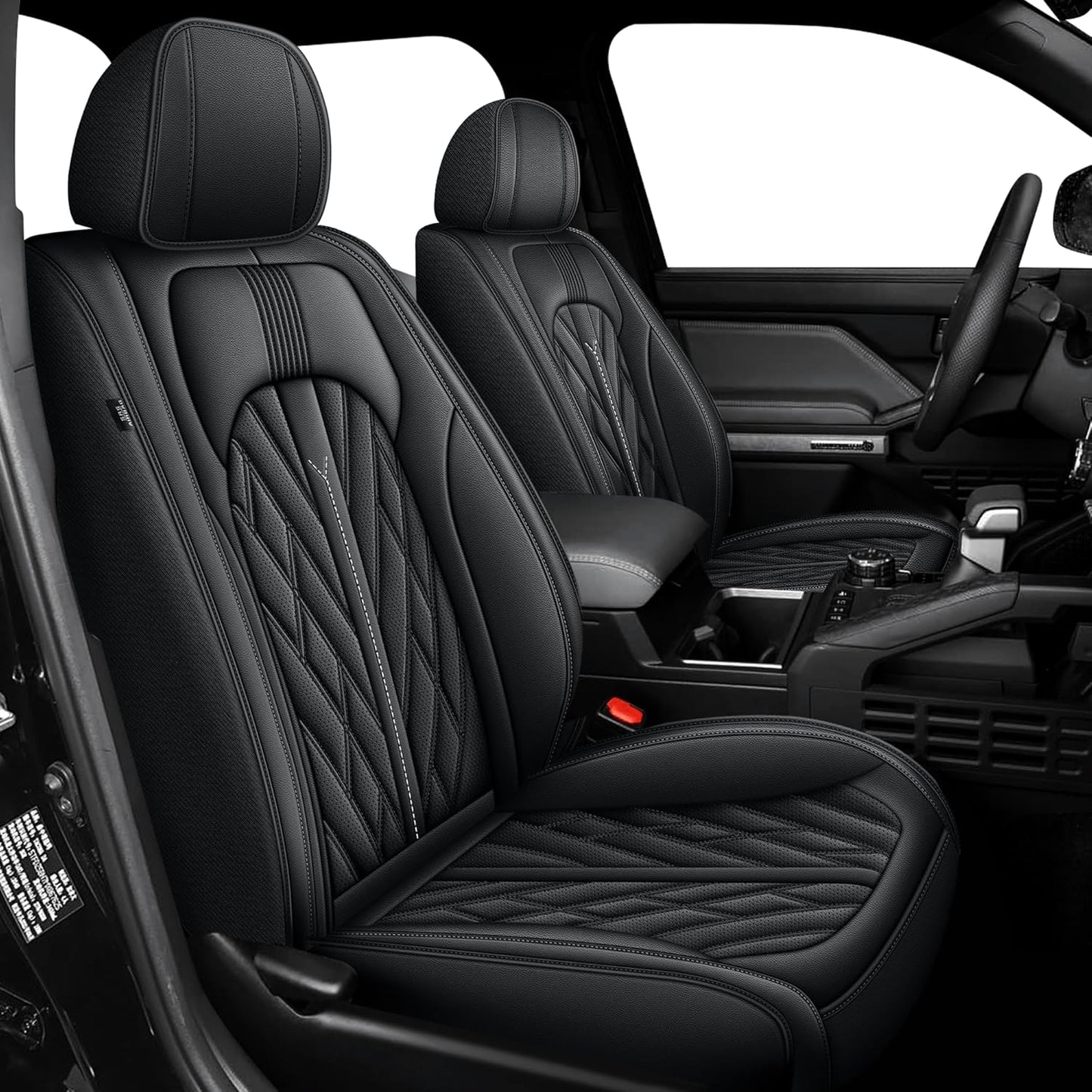 TTX LIGHTING Seat Covers for Toyota Tacoma 2024-2025 Full Set