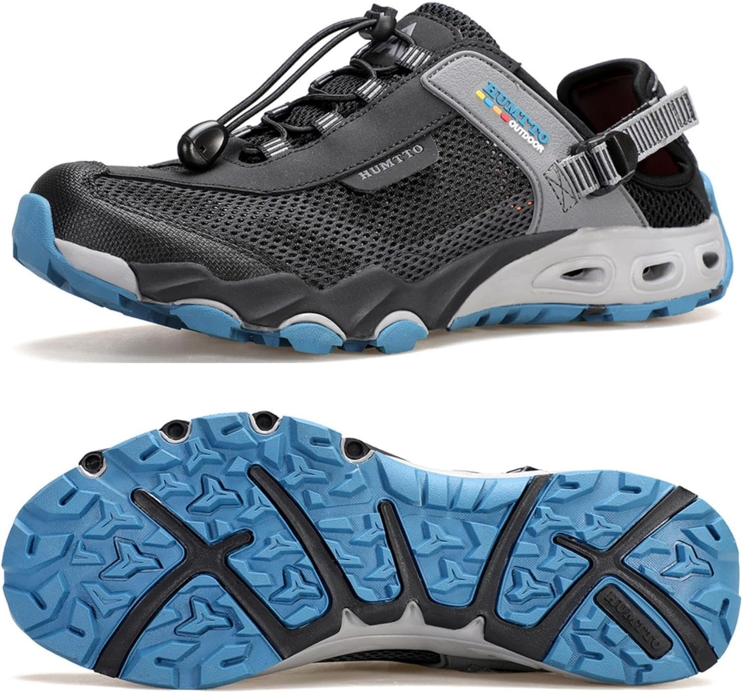 HUMTTO Men's Amphibious Water Shoes for Summer Adventures