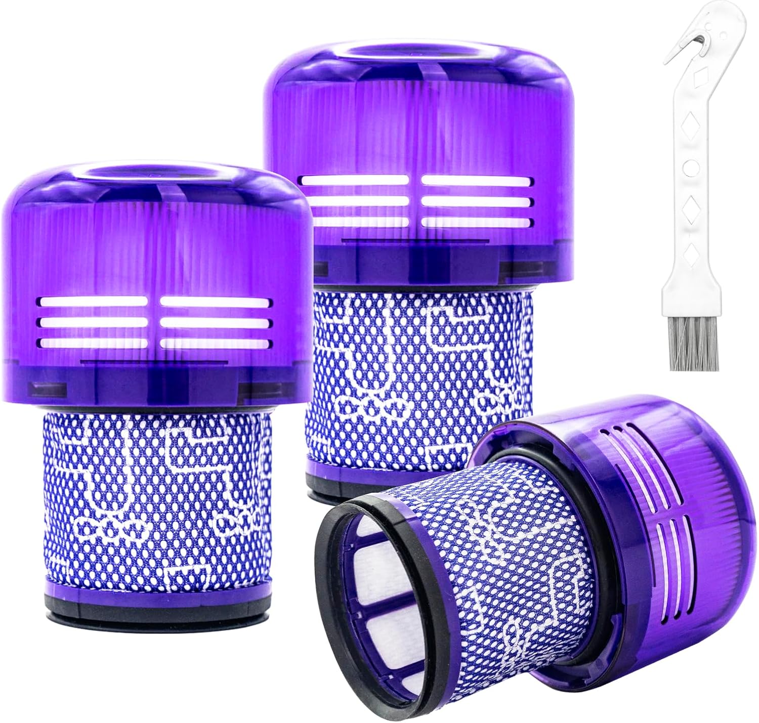 Clean Air Trio for Dyson V11 - Washable Filters + Brush