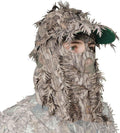 QuikCamo Lightweight 3D Leafy Camo Face Mask & Hat - Fast Concealment