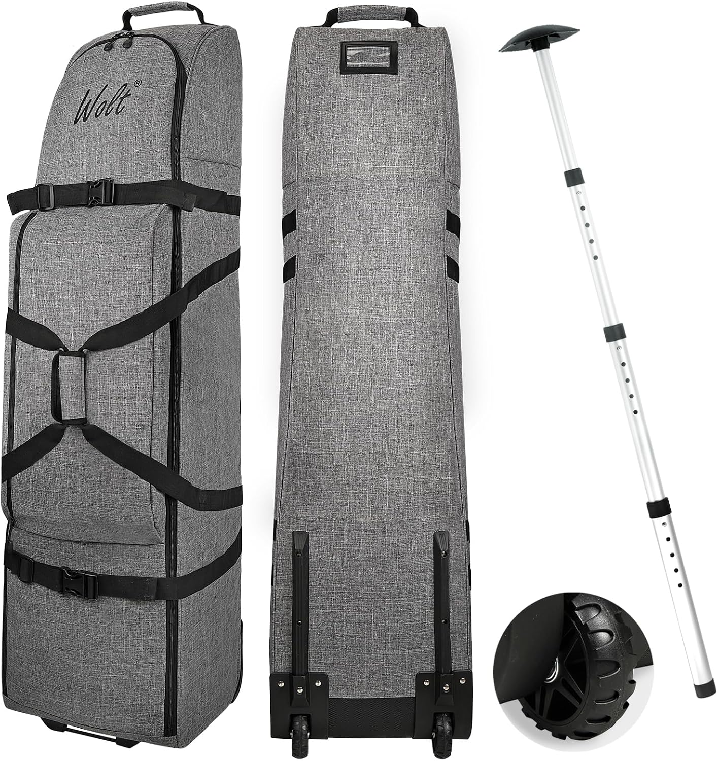 WOLT Golf Travel Bag - Impact-Resistant & Padded