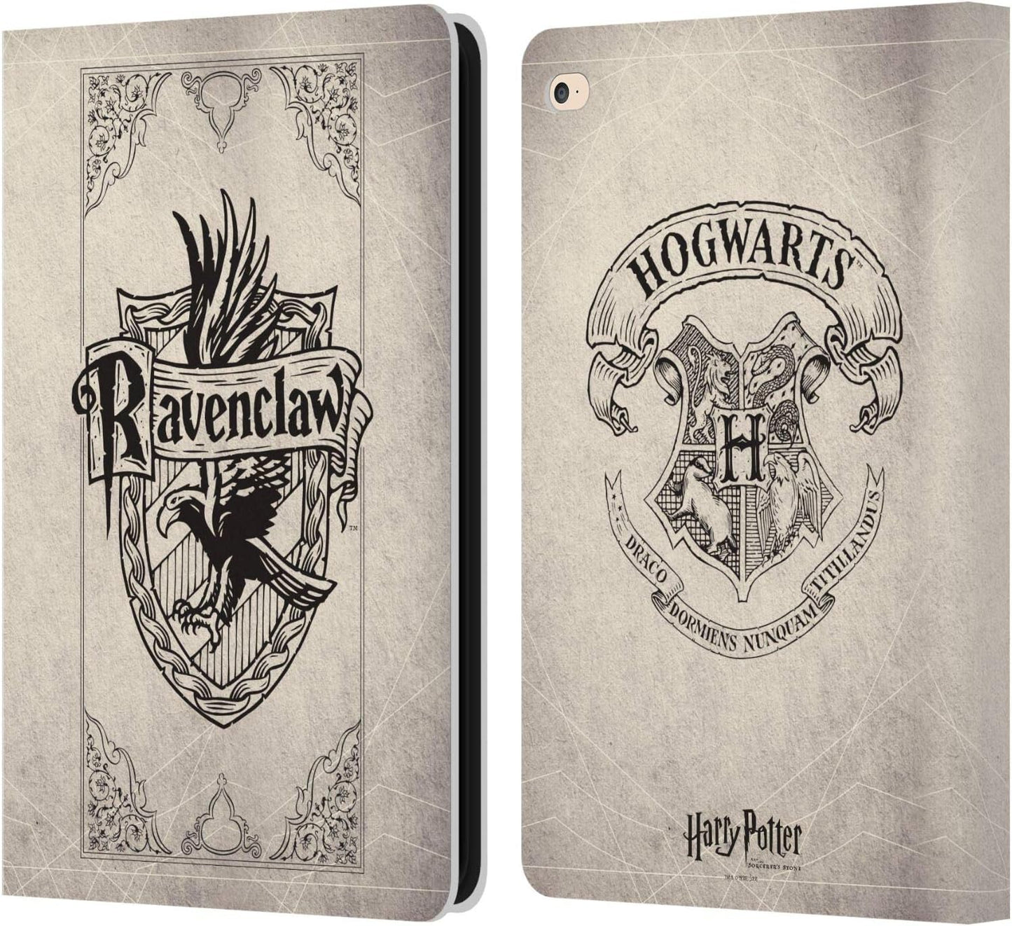 Harry Potter Ravenclaw Parchment Leather Wallet Case for iPad Air 2