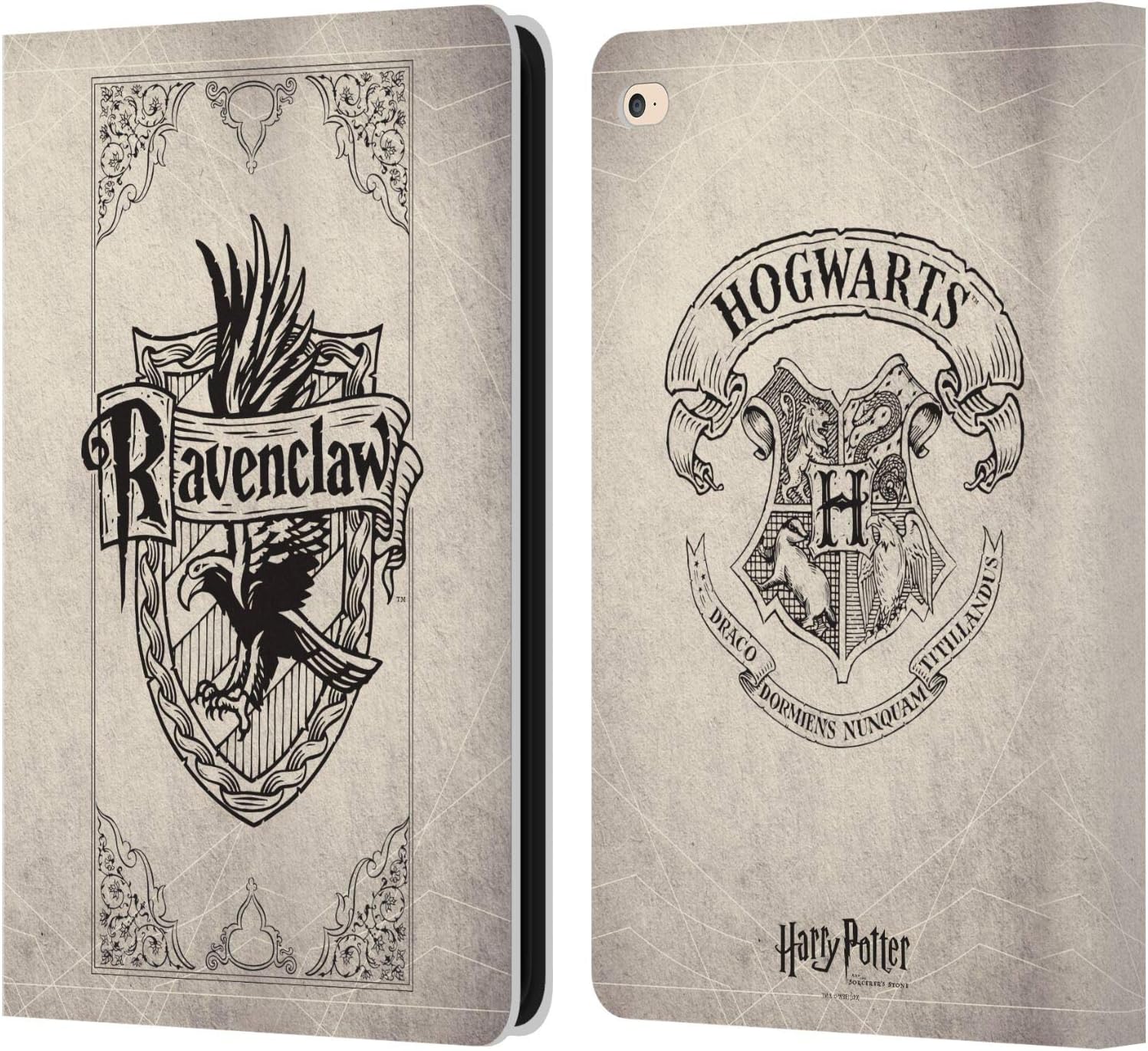 Harry Potter Ravenclaw Parchment Leather Wallet Case for iPad Air 2