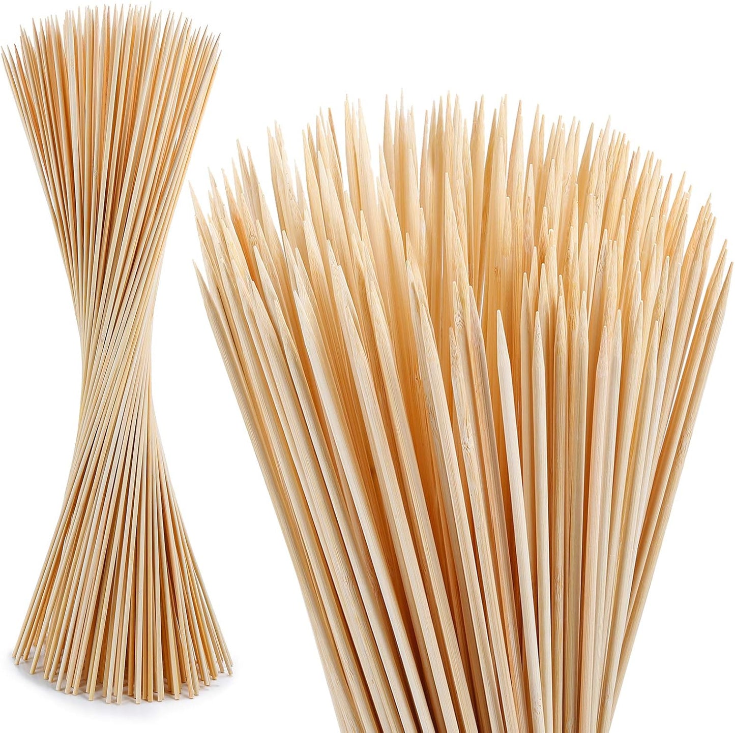 200 PCS Bamboo Marshmallow Roasting Sticks for Campfire Fun