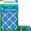 Filterbuy 17x25x1 Air Filter MERV 13 Optimal Smoke & Allergy Defense