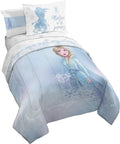 Disney Frozen 2 Elsa Color Block 7 Piece Full Bed Set - Cozy Kids