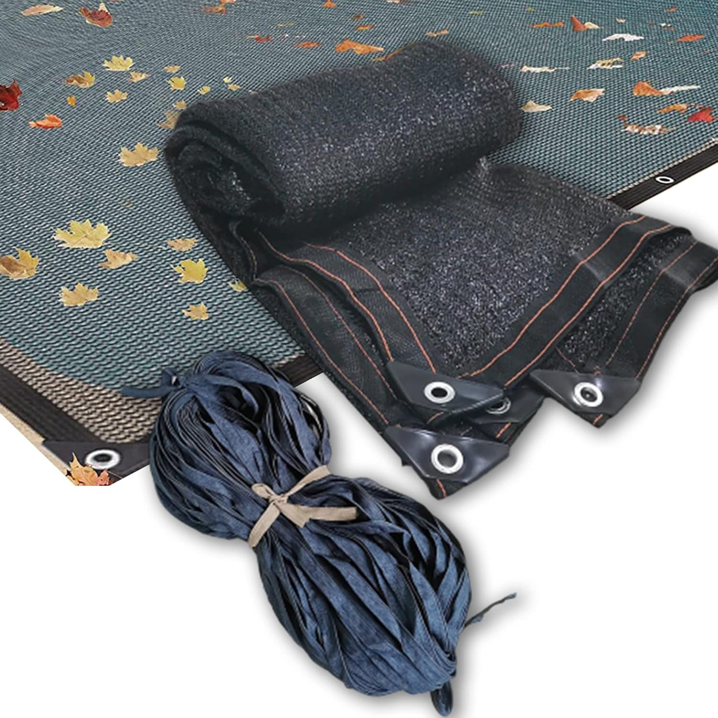18x36ft Leaf Net Pool Cover for Inground and Above Ground Pools