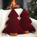 Artmag Christmas Tree Pillow Set of 2 for Holiday Decor