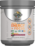 Garden of Life Sport Organic Plant-Based Energy + Focus Powder