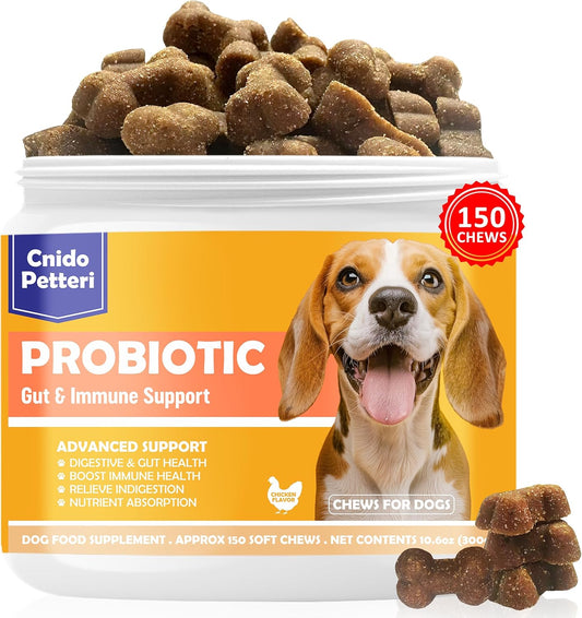 Probiotics for Dogs - Digestive Support Chews for Itchy Skin