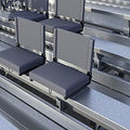Lightweight Stadium Chair with Ultra-Padded Seat - 500 lb Rated