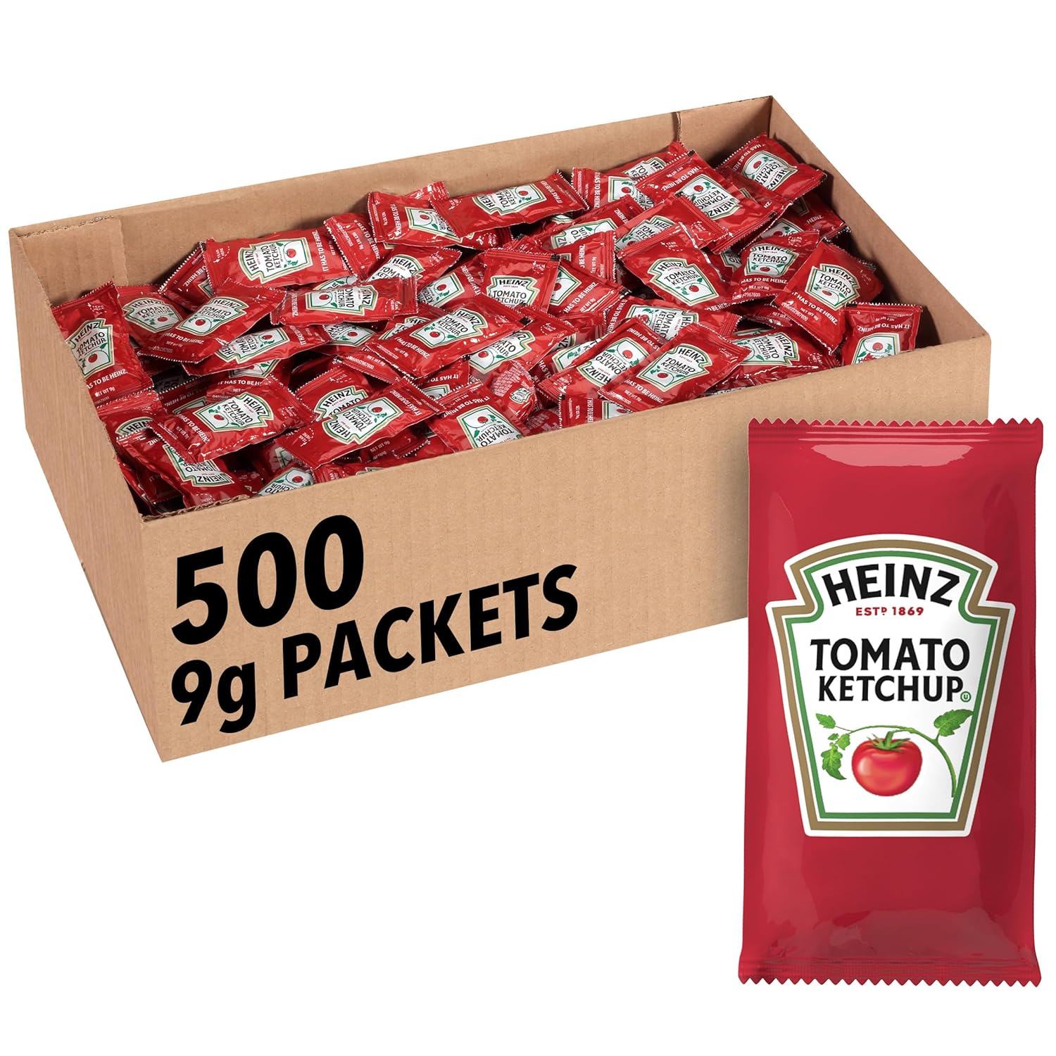 Heinz Tomato Ketchup Single Serve Packets for Every Occasion