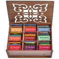 Stash Tea Bags Sampler Assortment Box 80 Count - 28 Flavor Variety