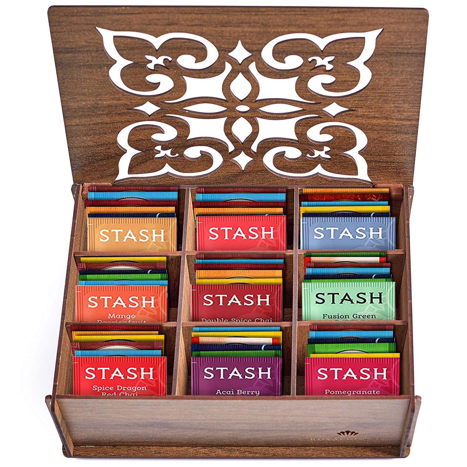Stash Tea Bags Sampler Assortment Box - Perfect Gift for All