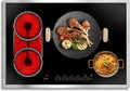 30 Inch Electric Cooktop 4 Burner with Touch Control - Powerful 7800W