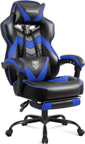 Vonesse Gaming Chair High Back with Footrest and Massage - Comfortable