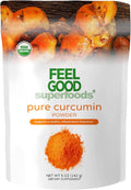 Feelgood Organic Superfoods Pure Curcumin Powder, Organic, Non-GMO