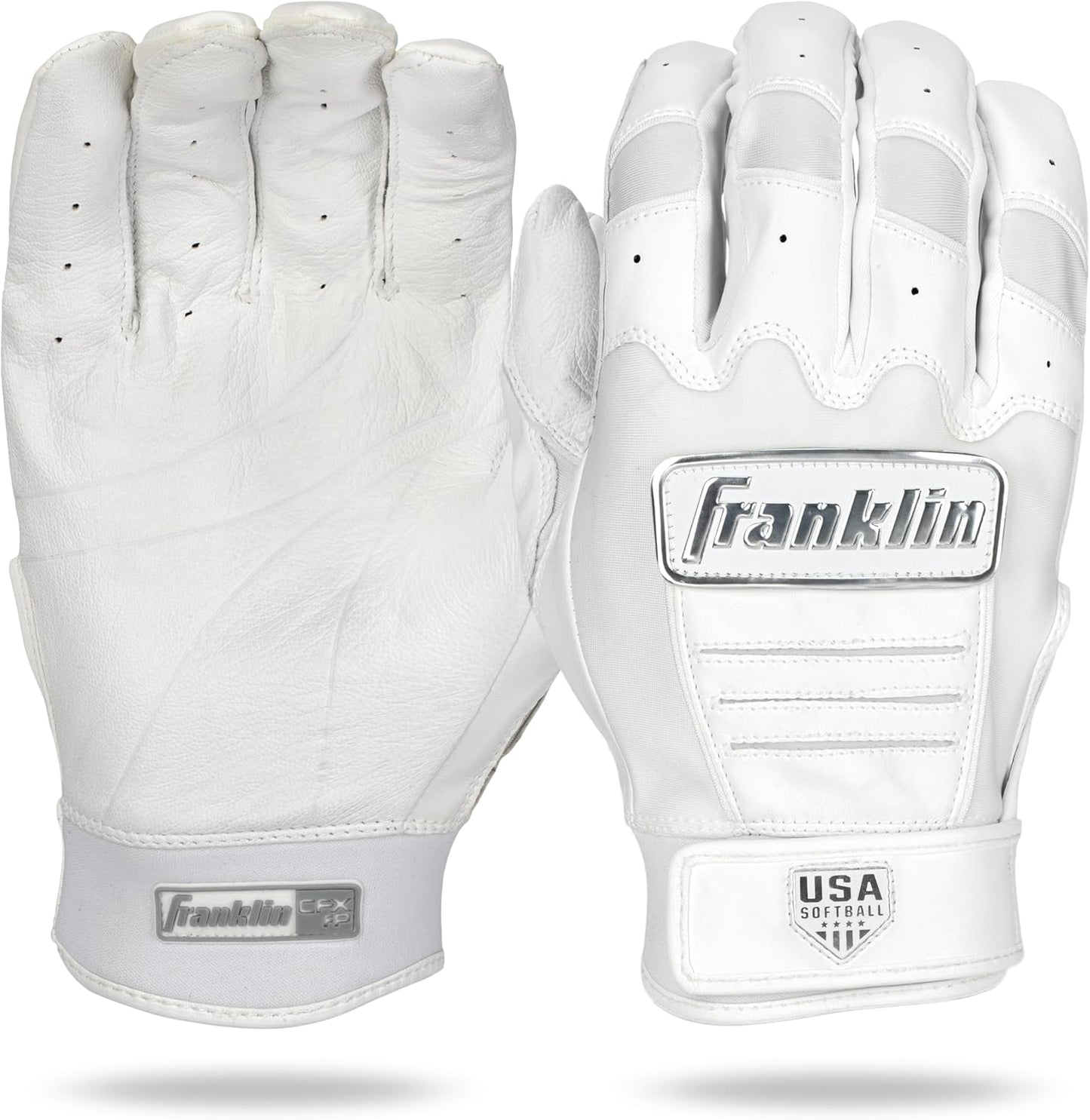 Franklin Sports USA Softball Women's Batting Gloves for All