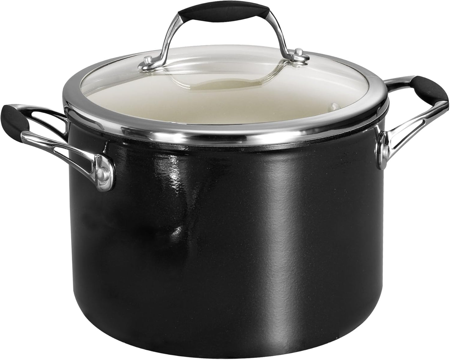 Tramontina Gourmet Ceramica Deluxe Stock Pot: 6-Quart Nonstick