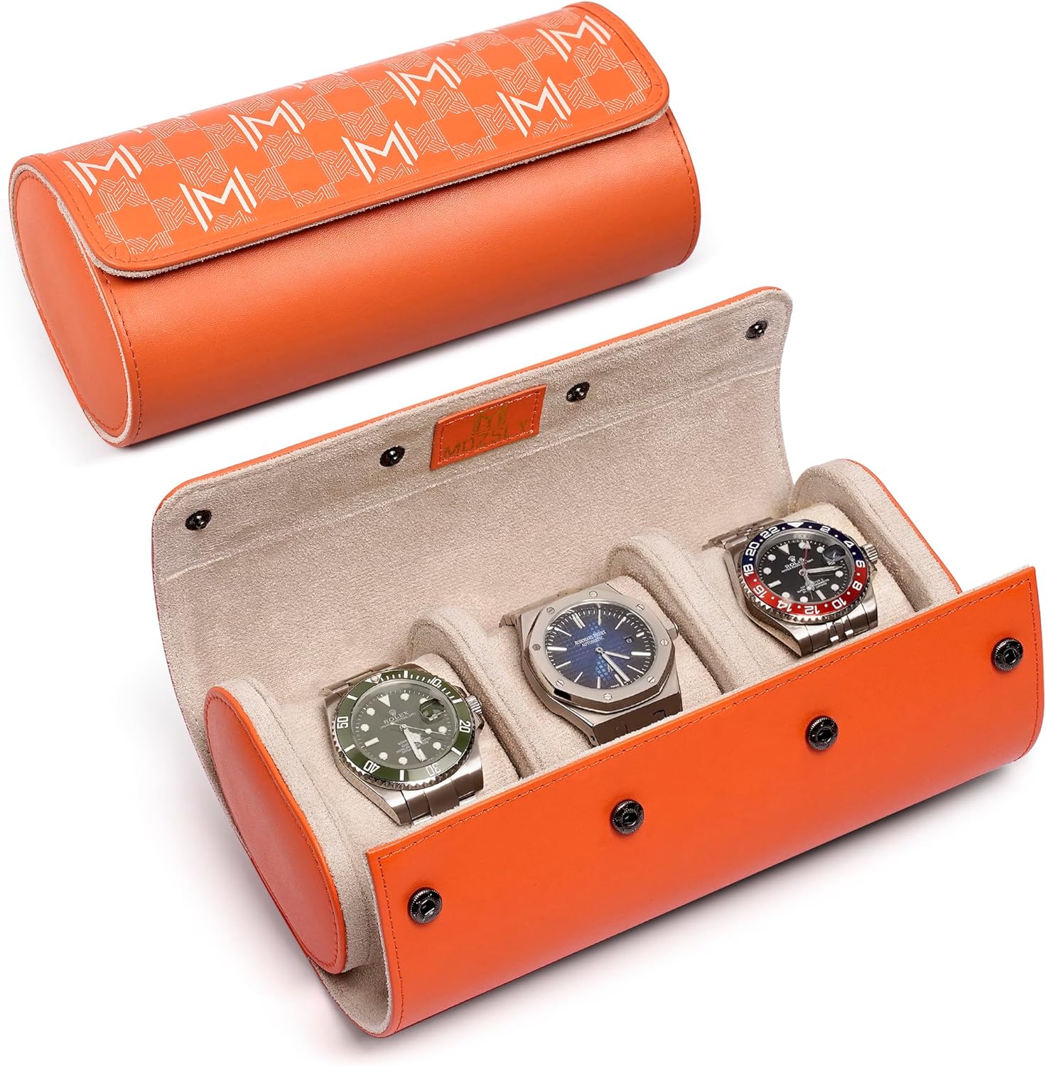 MOZSLY 3-Slot Watch Roll - Portable Organizer