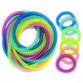 Chew Necklaces for Sensory Kids 12 Pack - Calming Chewy Coil Set