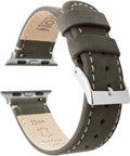 BARTON WATCH BANDS Top Grain Leather Apple Watch Bands - Comfortable 3