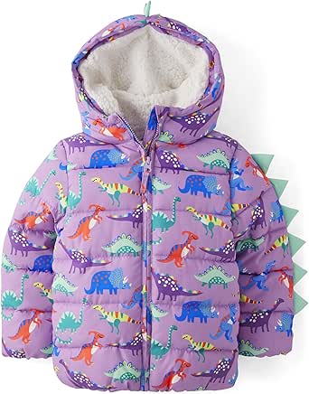 Gymboree Girls' and Toddler Puffer Jacket for Cozy Warmth
