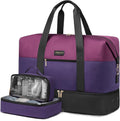 Weekender Bag for Women 46L Travel Duffel - Carry On Ready