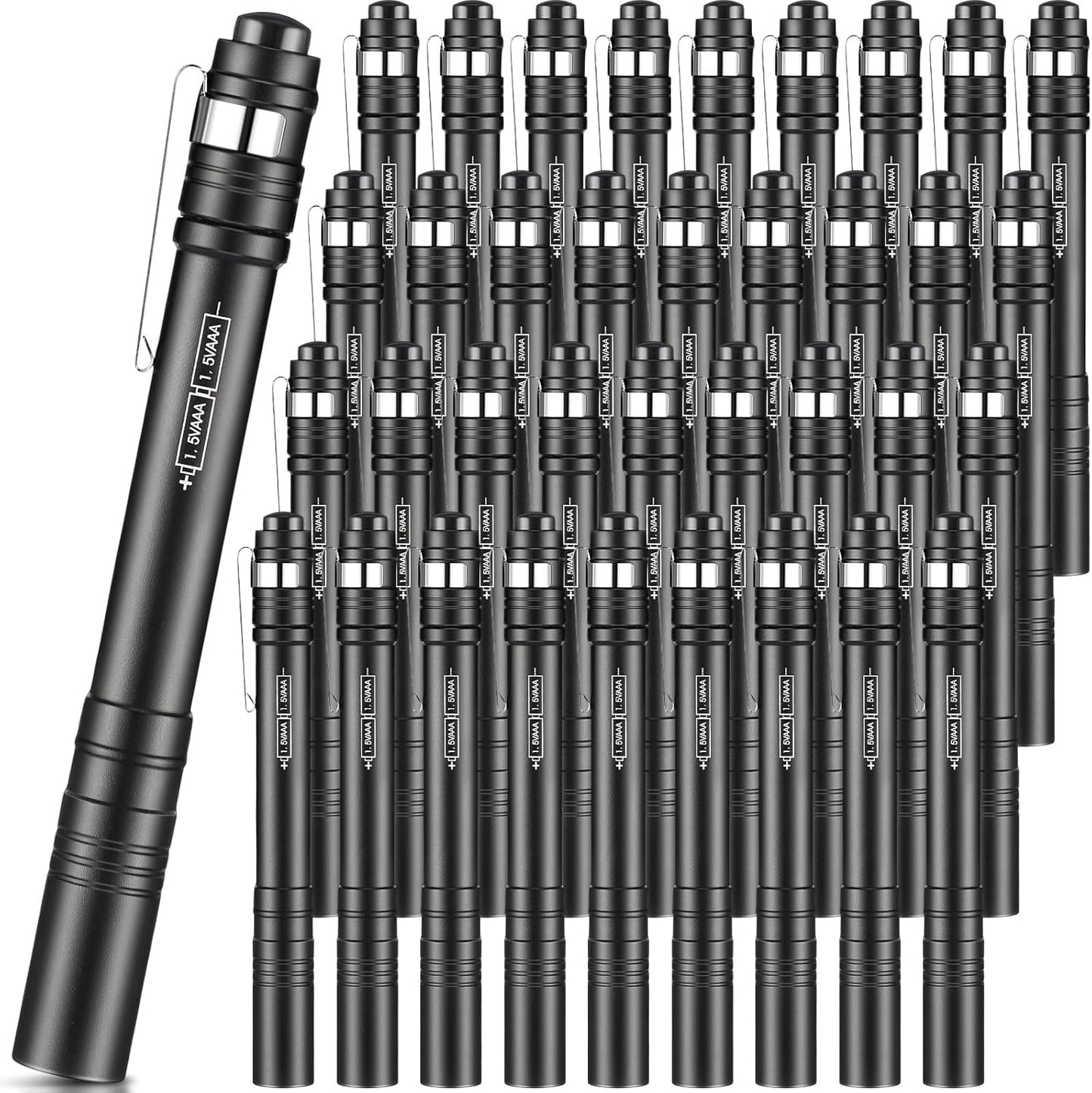 36 Pack Mini Pen Flashlights for Camping and Outdoor Use