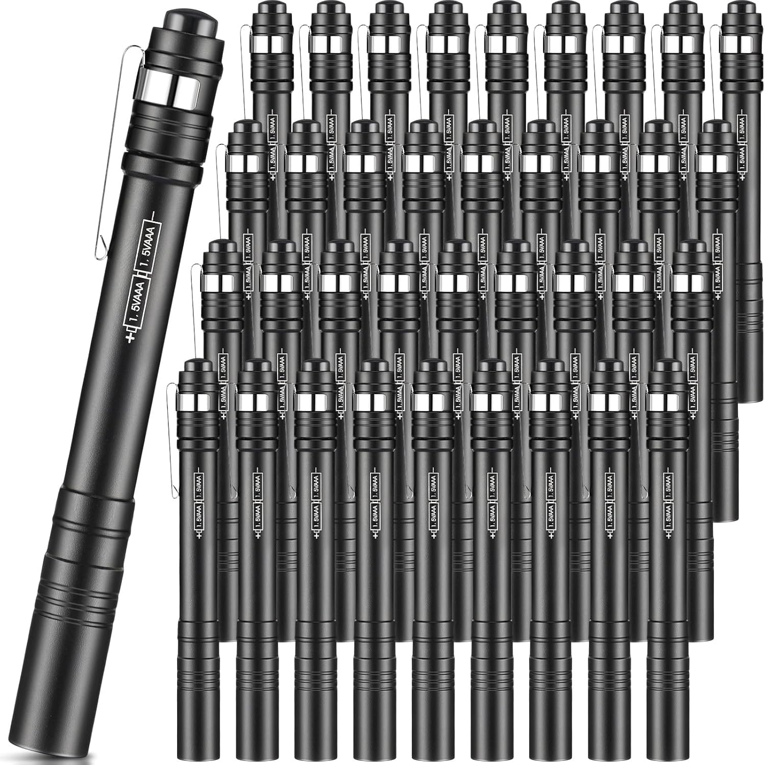36 Pack Mini Pen Flashlights for Camping and Outdoor Use