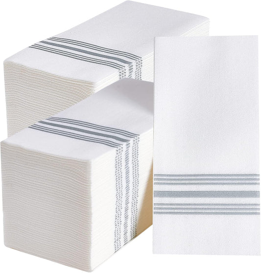 Vplus 300 Pack Disposable Guest Towels for Elegant Occasions