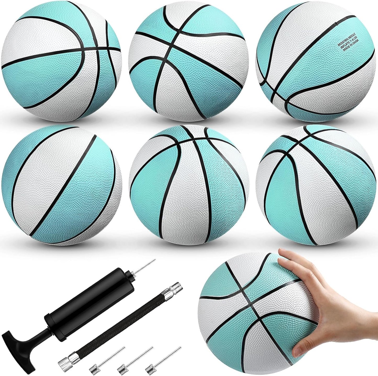 Honoson 6 Pack Water Basketballs for Pool Parties and Fun