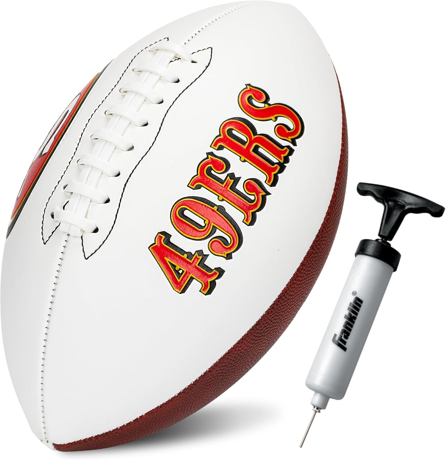 NFL Autograph Football for 49ers Fans - Official Size Souvenir